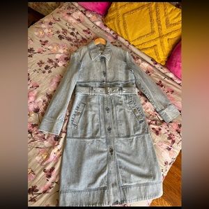 COACH Denim Trench Coat